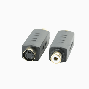 RCA Female Composite to S-Video Female Adapter