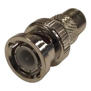 BNC Plug Jack Straight Adapter 50 ohm