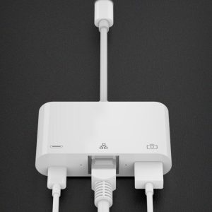 Lightning to Ethernet Camera Adapter