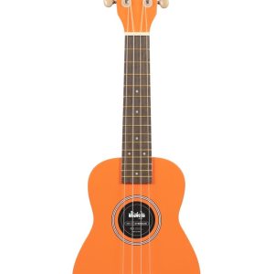 Soprano Ukulele Featuring Wooden Body, Board and Bridge - Includes Bag, Strings and Machine Heads Marmalade
