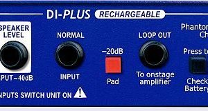 DI - Plus Single Channel Active Direct Box with NiMH battery