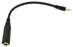 3.5mm Adapter Plug for HD Series Headphones - front view