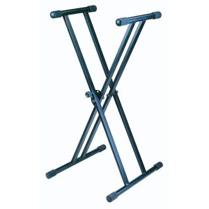 Heavy-Duty Portable Keyboard Stand with Adjustable Height