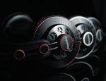 Superlux HD681 Semi Open studio headphones - front view