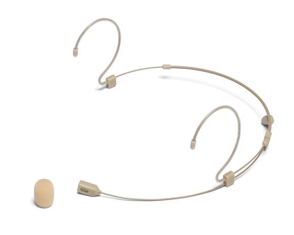 DE60x - Unidirectional Headset Microphone with Miniature Condenser Capsule - front view