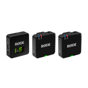RODE Wireless Go Gen 3 - Black - Compact Wireless Microphone System Dual-Channel 2.4Ghz