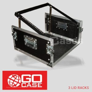 Mixer Rack 16U Combination Case on Wheels