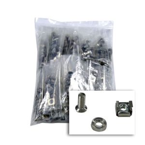 DYNAMIX 3 Piece Cage Nut - Set of 4 Silver