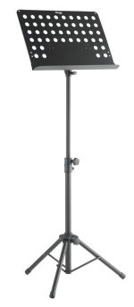 Stagg Orchestral Music Stand with holes - front view