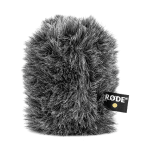 RODE Ws11 Deluxe Windshield Comprised Of Open Cell Foam And Fur Sleeve Suits Videomic Ntg