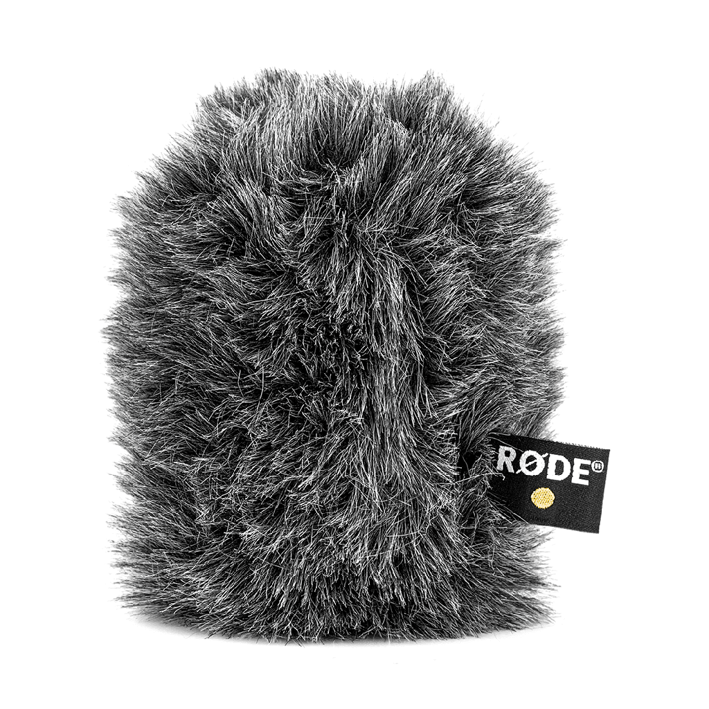 RODE Ws11 Deluxe Windshield Comprised Of Open Cell Foam And Fur Sleeve Suits Videomic Ntg