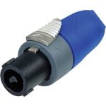 2 Pole Female Speakon Cable Connector - front view