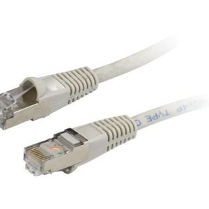 DYNAMIX 15m Cat6A Beige SFTP 10G Patch Lead. (Cat6 Augmented) 500MHz