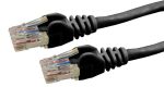 1.5m Cat6 Black UTP Patch Lead (T568A Specification) 250MHz