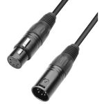 Adam Hall K3 DGH 0300 DMX Cable XLR Male 5-Pin to XLR Female 5-Pin (3m) - front view