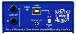 USB DI Plus Dual Channel unit - front view