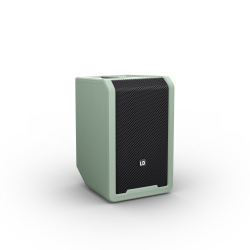 LD Systems ANNY 8 – Adventure Green Edition Portable PA SpeakerLD Systems ANNY 8 – Adventure Green Edition Portable PA Speaker - front view