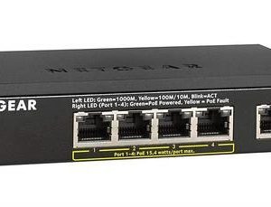 NETGEAR GS305P-100AUS 5-Port Gigabit PoE Switch