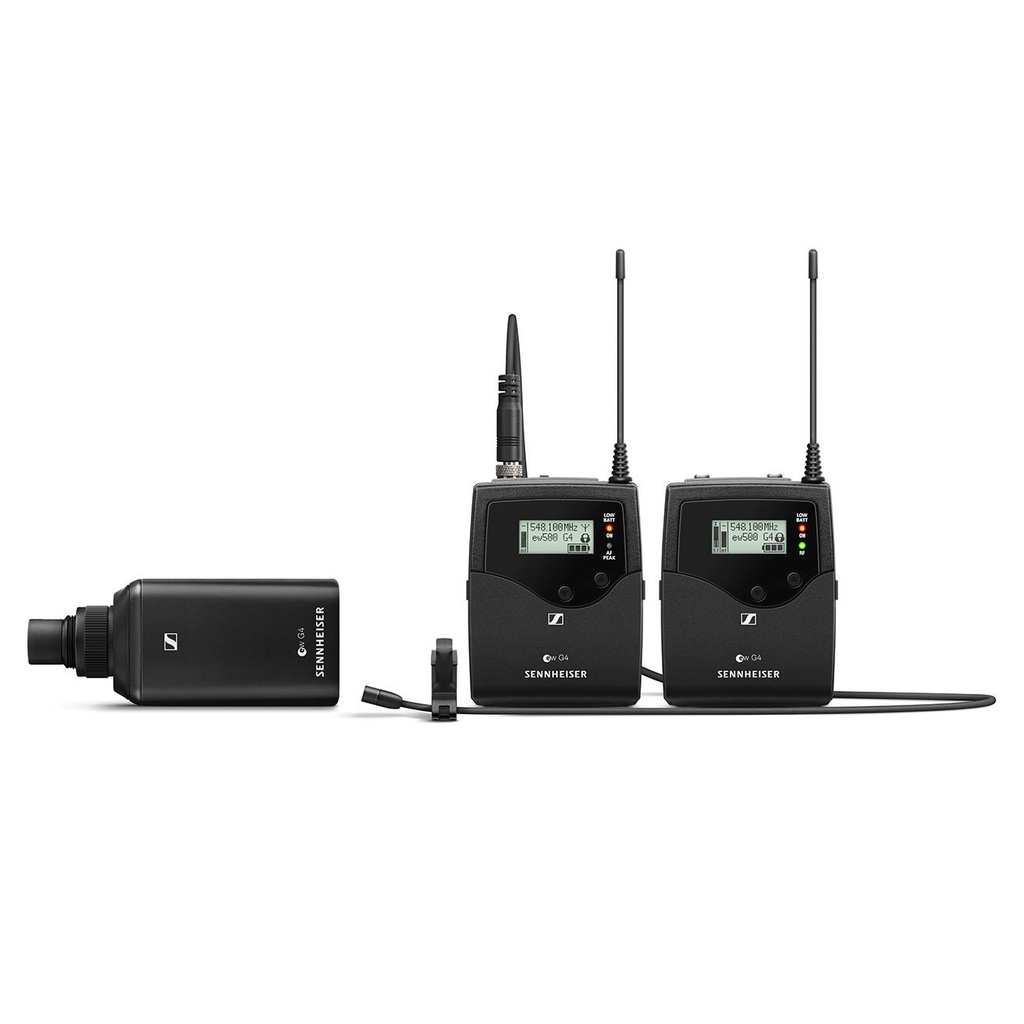 Sennheiser EW 500 Film G4 Wireless Combo System Kit with MKE2 Lavalier Microphone (BW Band)ew 500 FILM G4-BW