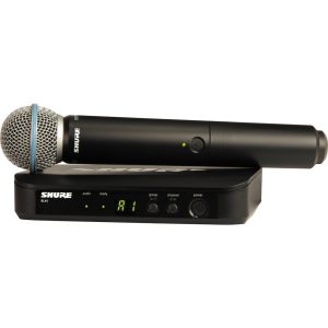 Shure BLX24 SM58 Vocal Wireless System With SM58 Mic