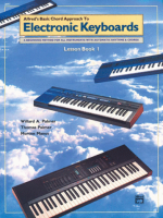 Alfred's Basic Chord Approach to Electronic Keyboards Lesson Book 1