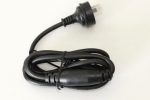 Fairy Light String Power Supply- Black - front view