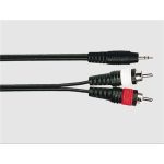 3.5mm To RCA Aux Lead 3m - front view