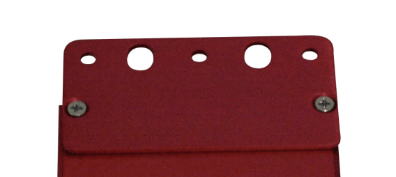 Bracket for MD‐LX, DECIMATOR 2, MD‐QUAD, MD‐DUCC and DECIMATOR‐QUAD - front view
