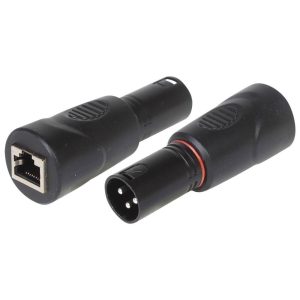 3 Pin Male XLR to RJ45 DMX