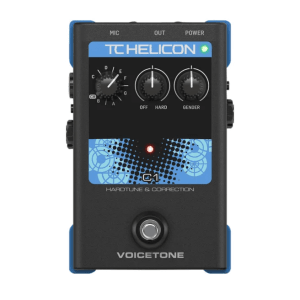 TC Helicon Voicetone C1 Hardtune and Correction Vocal Pedal