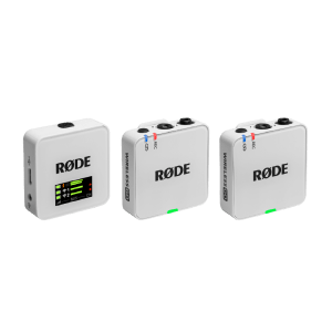 RODE Wireless Go Gen 3 - White - Compact Wireless Microphone System Dual-Channel 2.4Ghz