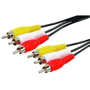 3 Way RCA to RCA 9m Cable