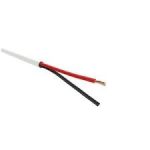 2.11mm Speaker Cable White 14 Gauge 1Meter