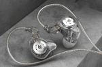 KZ EDX PRO Dynamic Earphones Crystal - front view