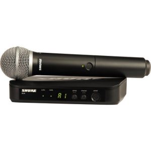 Shure BLX24 SM58 Vocal Wireless System With SM58 Mic