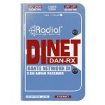 Radial DiNET DAN RX - Dante network receiver