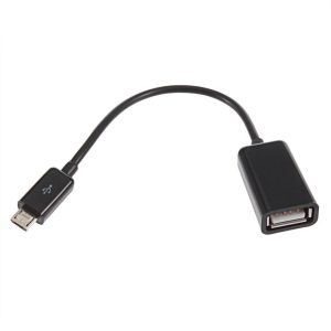 Micro USB Male to USB Female Adapter Cable