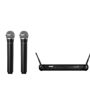Shure SVX288-PG58 dual handheld wireless radio mic