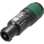 4 pole speakON cable connector 10-16mm OD - front view