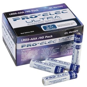 AAA Batteries 40 Pk Ultra Alkaline