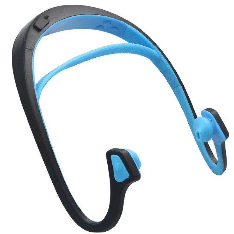 Promate Ultra Durable Water Resistant Wireless Sporty Headset - Blue