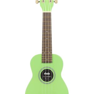 Soprano Ukulele Featuring Wooden Body, Board and Bridge - Includes Bag, Strings and Machine Heads Grasshopper