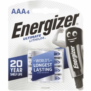 Energizer Ultimate Lithium AAA Battery - 4 Pack