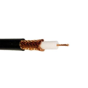 Canare L-4.5CHWS Extra Flexible RG6 18AWG Stranded HD-SDI Coax - Black 1m