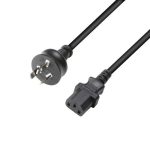 Power Cable IEC 1.5m Lead - front view