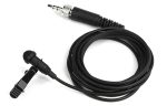 Tascam TM-10LB Lavalier Microphone – Black - front view