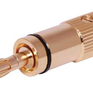 Black Gold Plated Banana Plug