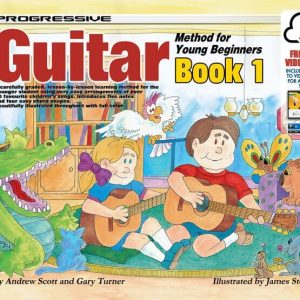Progressive Young Beginner Guitar 1 - Book (online video & audio)