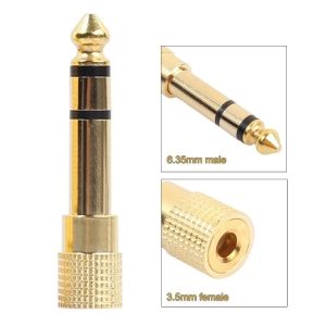 3.5mm to 6.35mm Socket  Headphone Adaptor