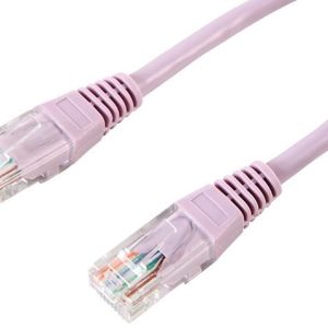 1m Cat5e Violet UTP Patch Lead 250MHz